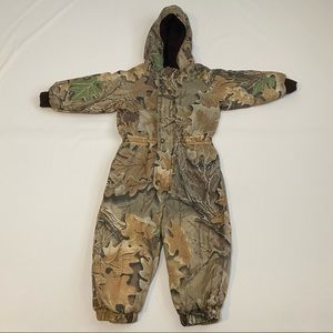Cabelas Camo Snowsuit Advantage One Piece Toddler Size 2T